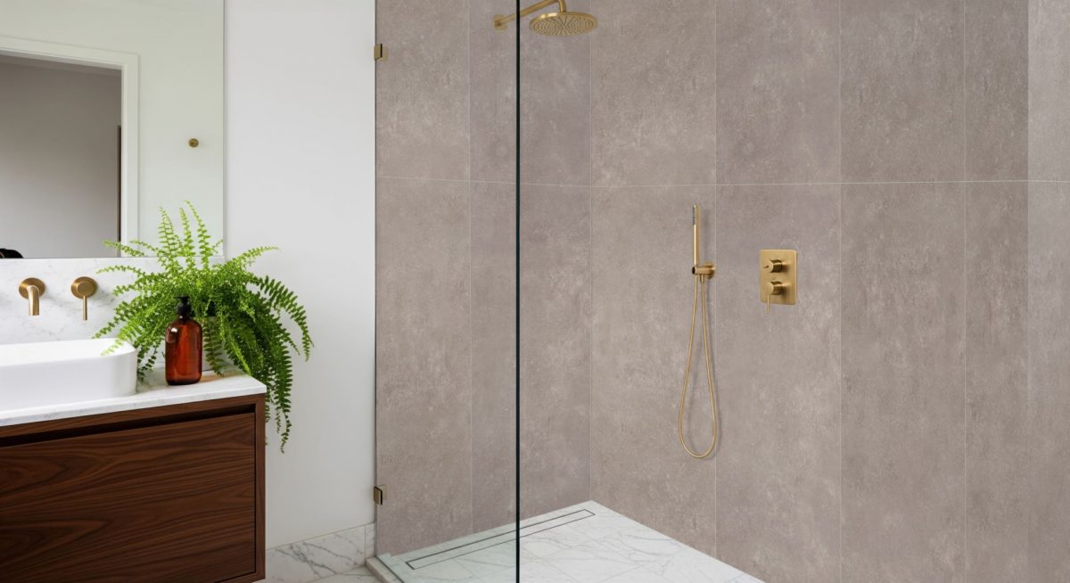 Florence Beige Double Tile Wall Panel - Image 3