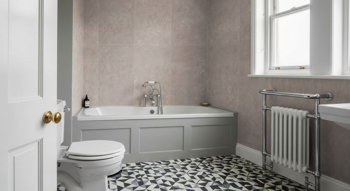 Pro-Tek™ Florence Beige Double Tile Wall Panel