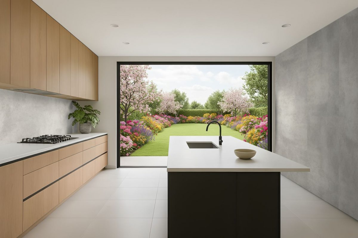 Genoa Grey Plain Wall Panel - Image 3