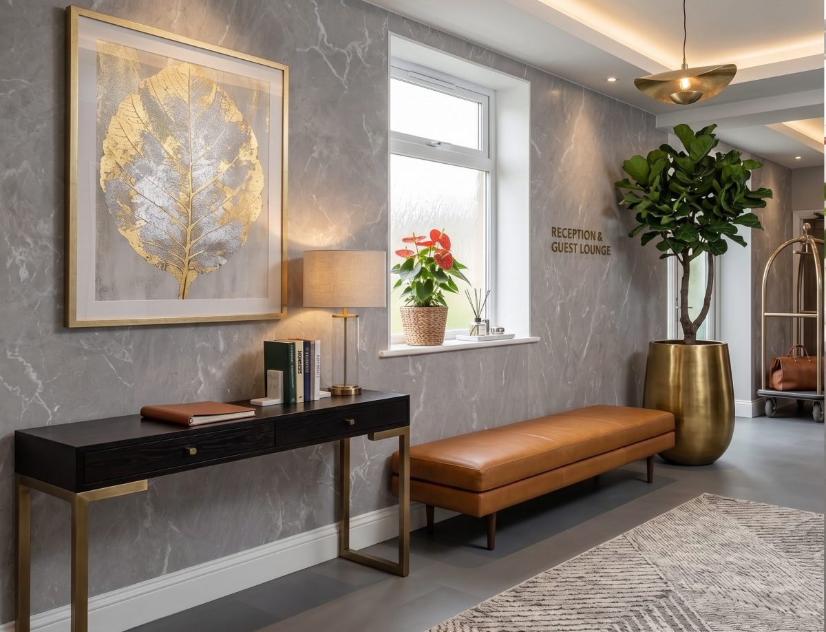 Grey Carrara Plain Commercial
