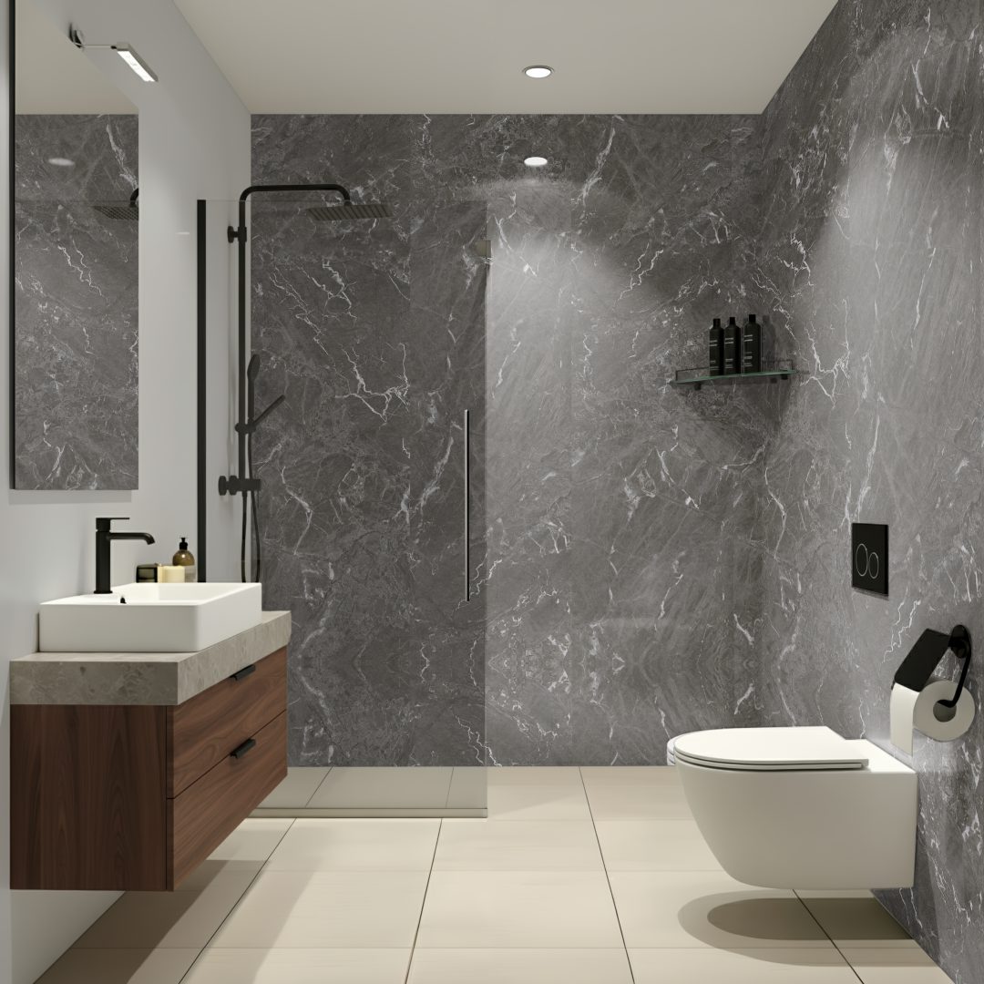 Marquina Black Plain Wall Panel - Image 3