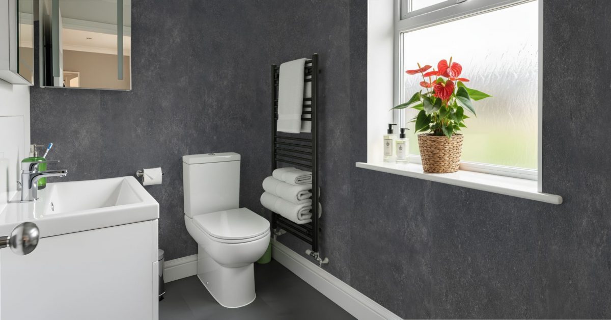 Pro-Tek™ Monza Grey Plain Wall Panel