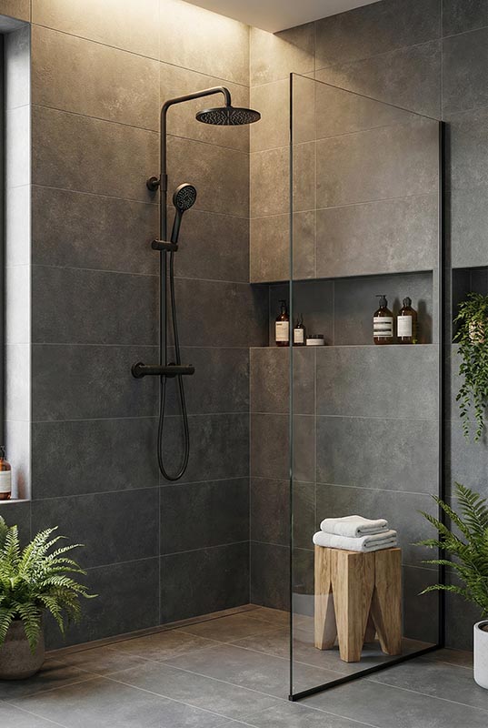 600mm x 300mm Tile Effect