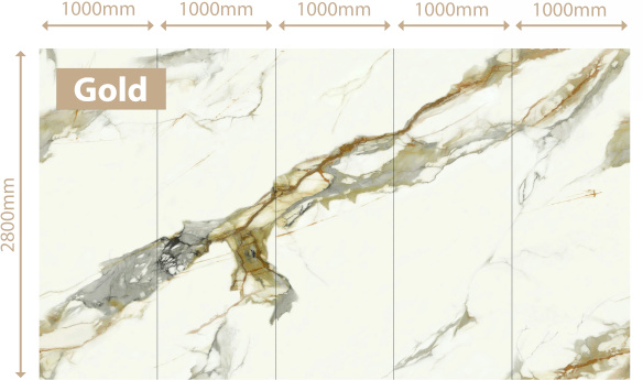 Continuous Marble Panels