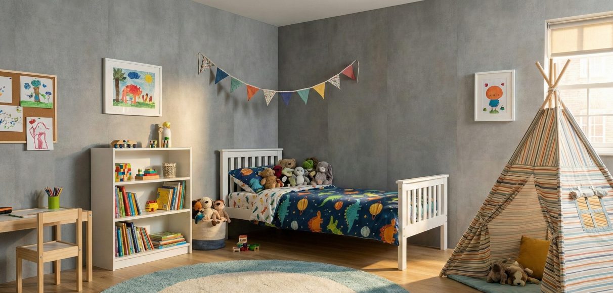 Pro-Tek grey wall panels