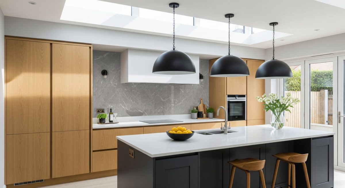 Grey Carrara Multi Tile Wall Panel - Image 3