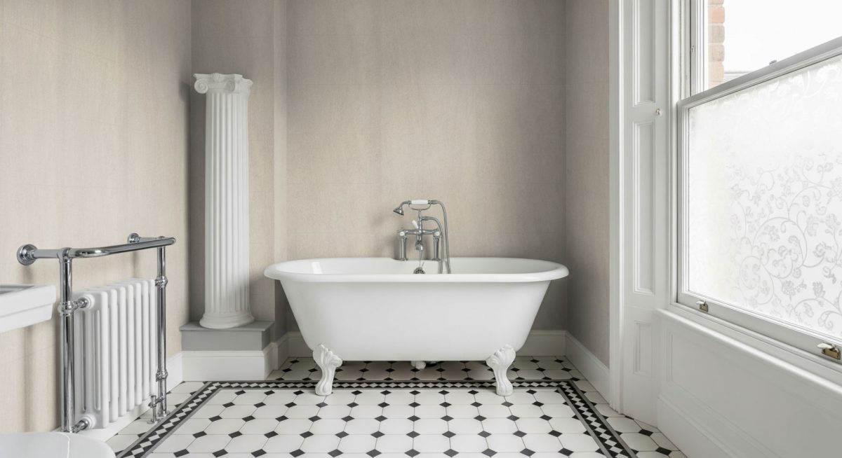 Pro Tek Flooring Livorno Wall Panel (beige 300 X 600 Tile Design) Materialo Image