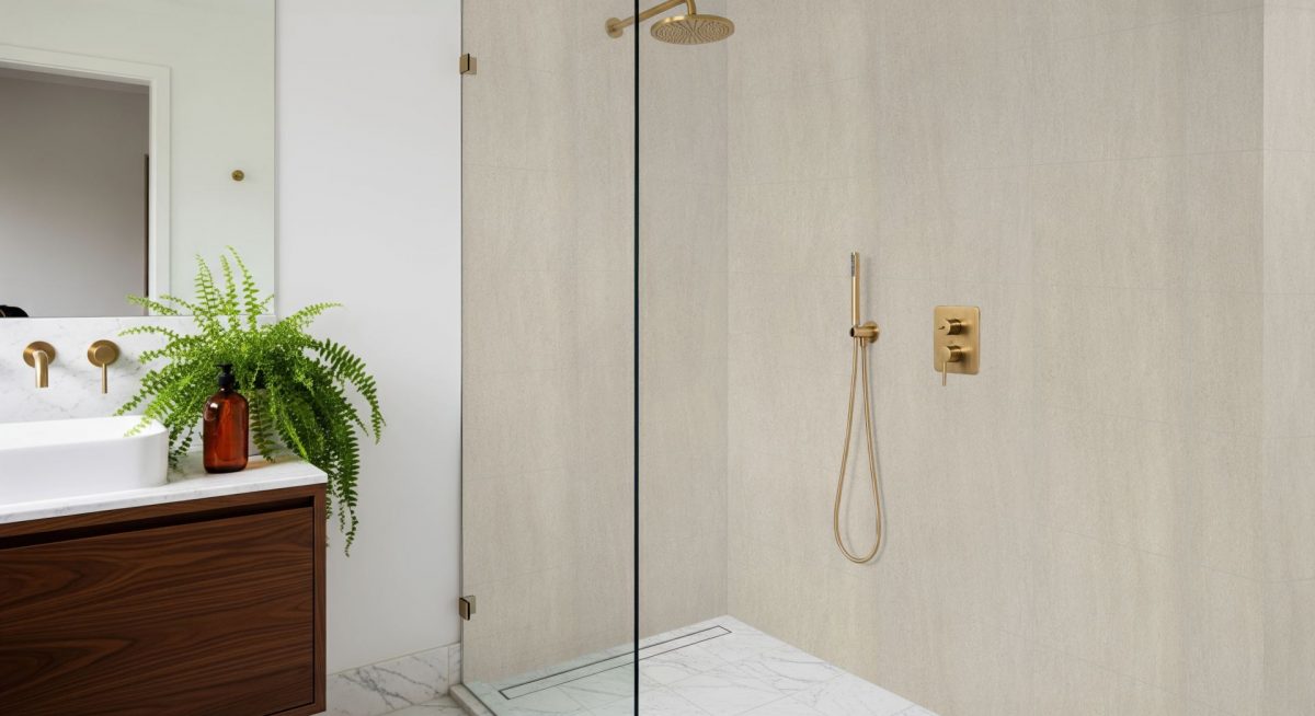 Pro Tek Flooring Livorno Wall Panel (beige 300 X 600 Tile Design) Materialo Image(1)