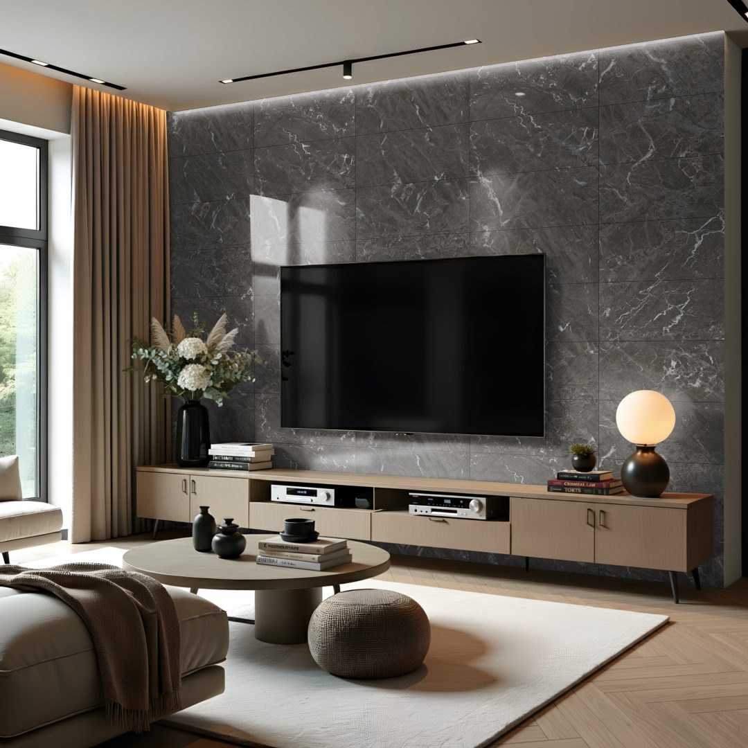 Marquina Black Multi Tile Wall Panel - Image 4