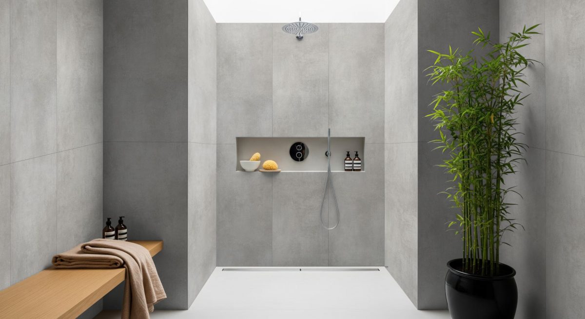 Messina Grey Double Tile Wall Panel - Image 5