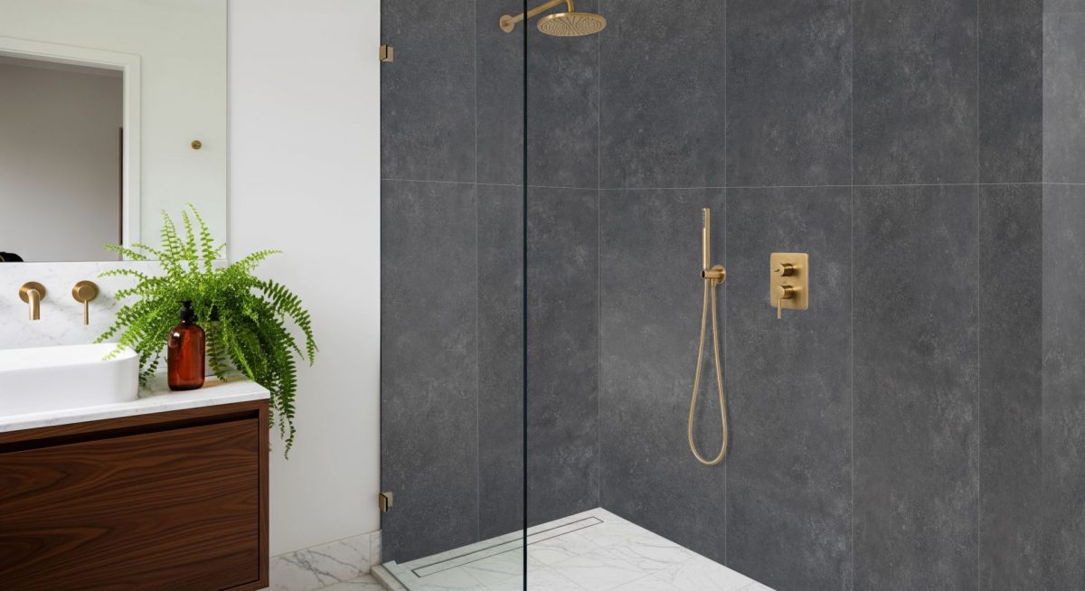 Pro Tek Flooring Monza Wall Panel (grey 2 Tile Design) Materialo Image