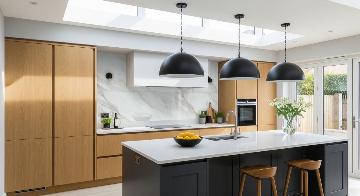 Natural Carrara Double Tile Wall Panel - Image 4