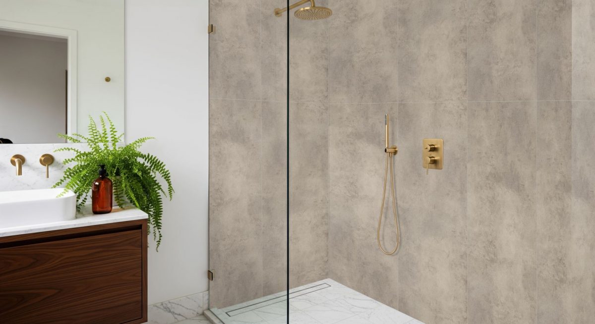 Pro Tek Flooring Parma Wall Panel (beige 2 Tile Design) Materialo Image