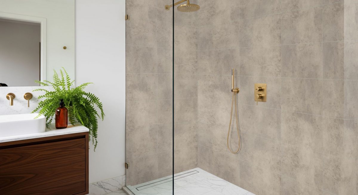Pro Tek Flooring Parma Wall Panel (beige 300 X600 Tile Design) Materialo Image(2)