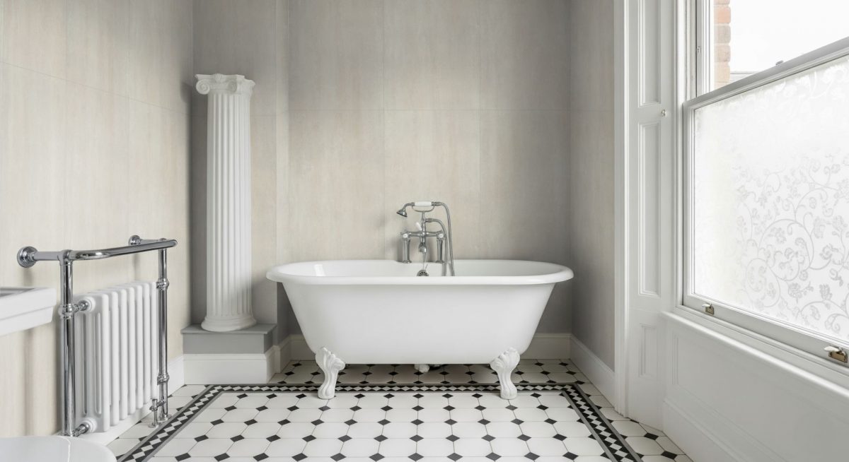 Pro-Tek™ Perugia Beige Double Tile Wall Panel