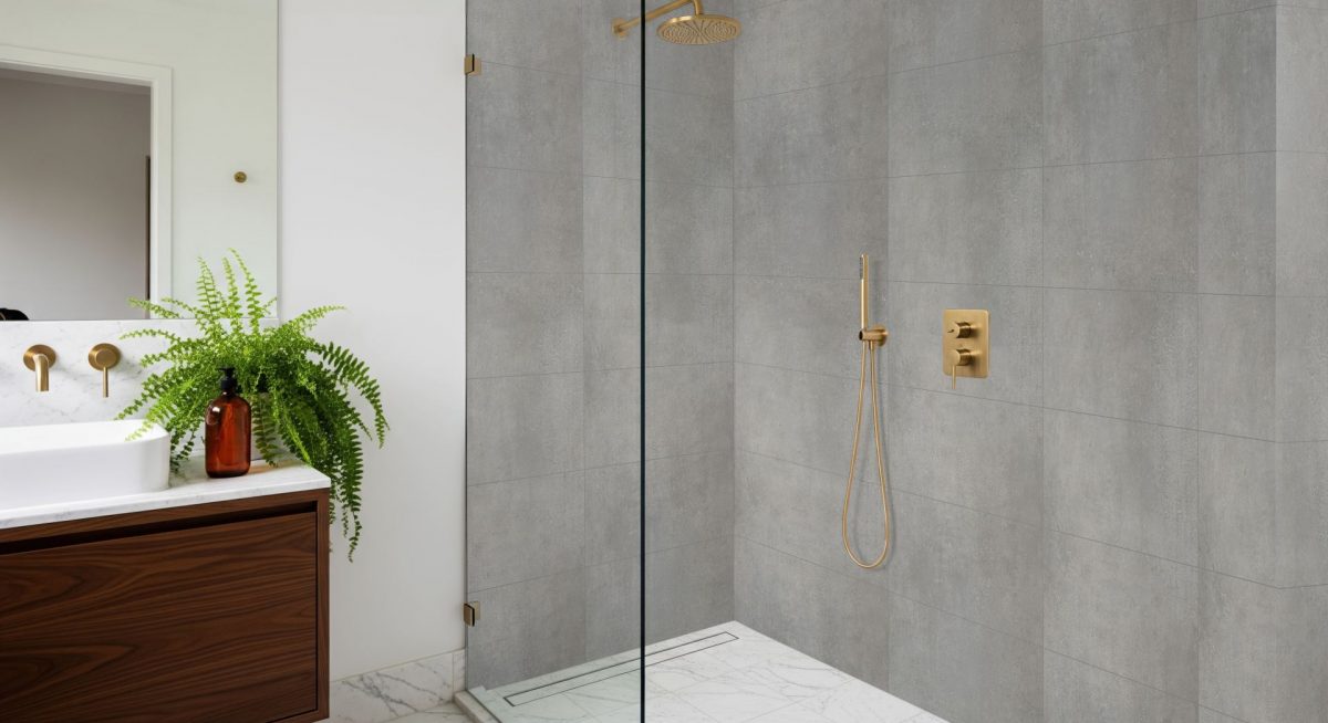 Pro-Tek™ Salerno Grey Multi Tile Wall Panel Pro-Tek™ Salerno Grey Multi Tile Wall Panel