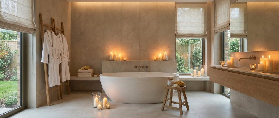 Beige Double Tile Panels The Look Of Natural Stone