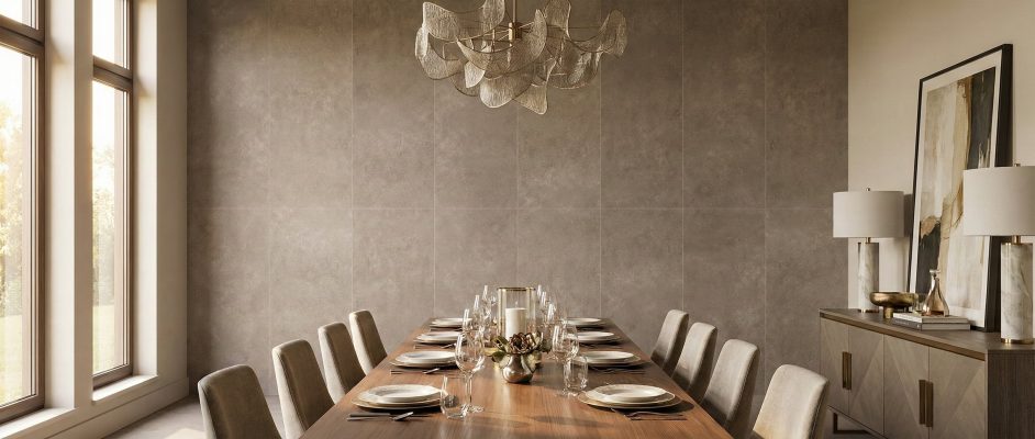 Dining Room Wall Panels Beige Double