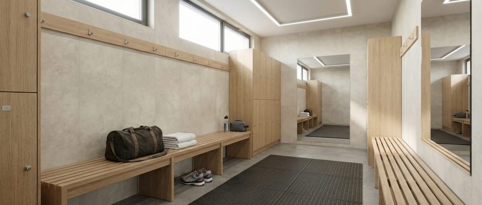 Gym Wall Panels Beige