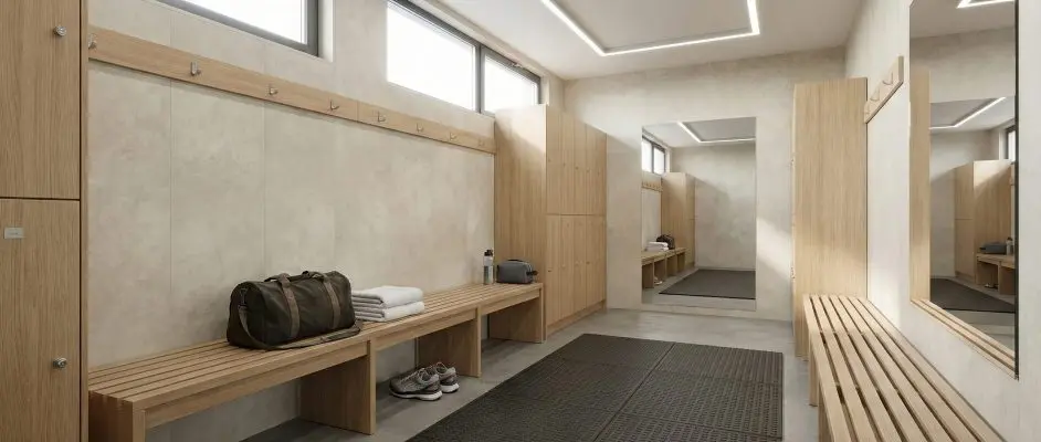 Gym Wall Panels Beige