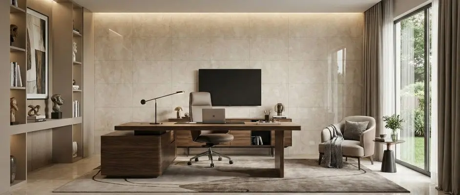 Home Office Wall Panels High Gloss