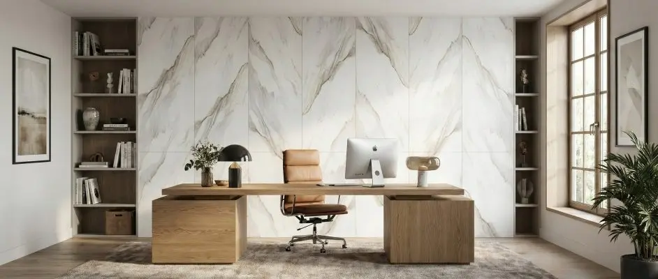 Home Office Wall Panels Marble