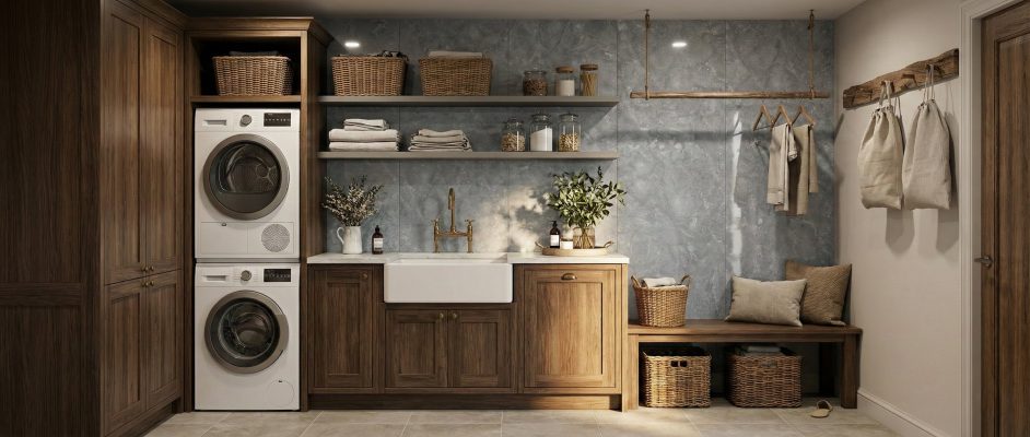 Laundry Room Wall Panels Marble