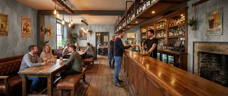 Pub Wall Panels Grey