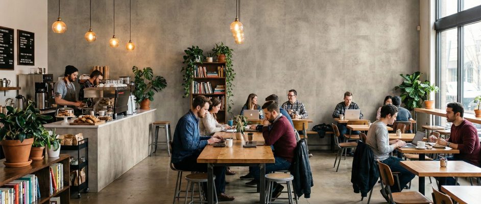 Restaurants And Café Wall Panels Multi Beige