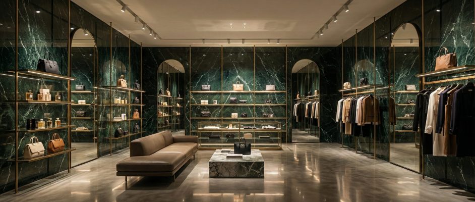 Retail Store Wall Panels Marble