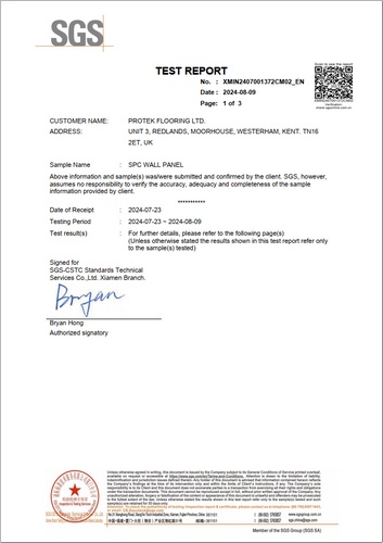 Spc Wall Panel Sound Absorption Test Results