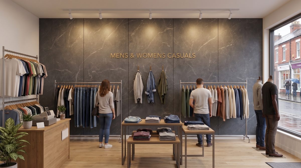 Grey Wall Panels Room Set 2