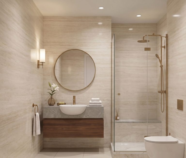 Wall Panels in Birmingham: A Fresh Look for Aisha Patel’s En Suite