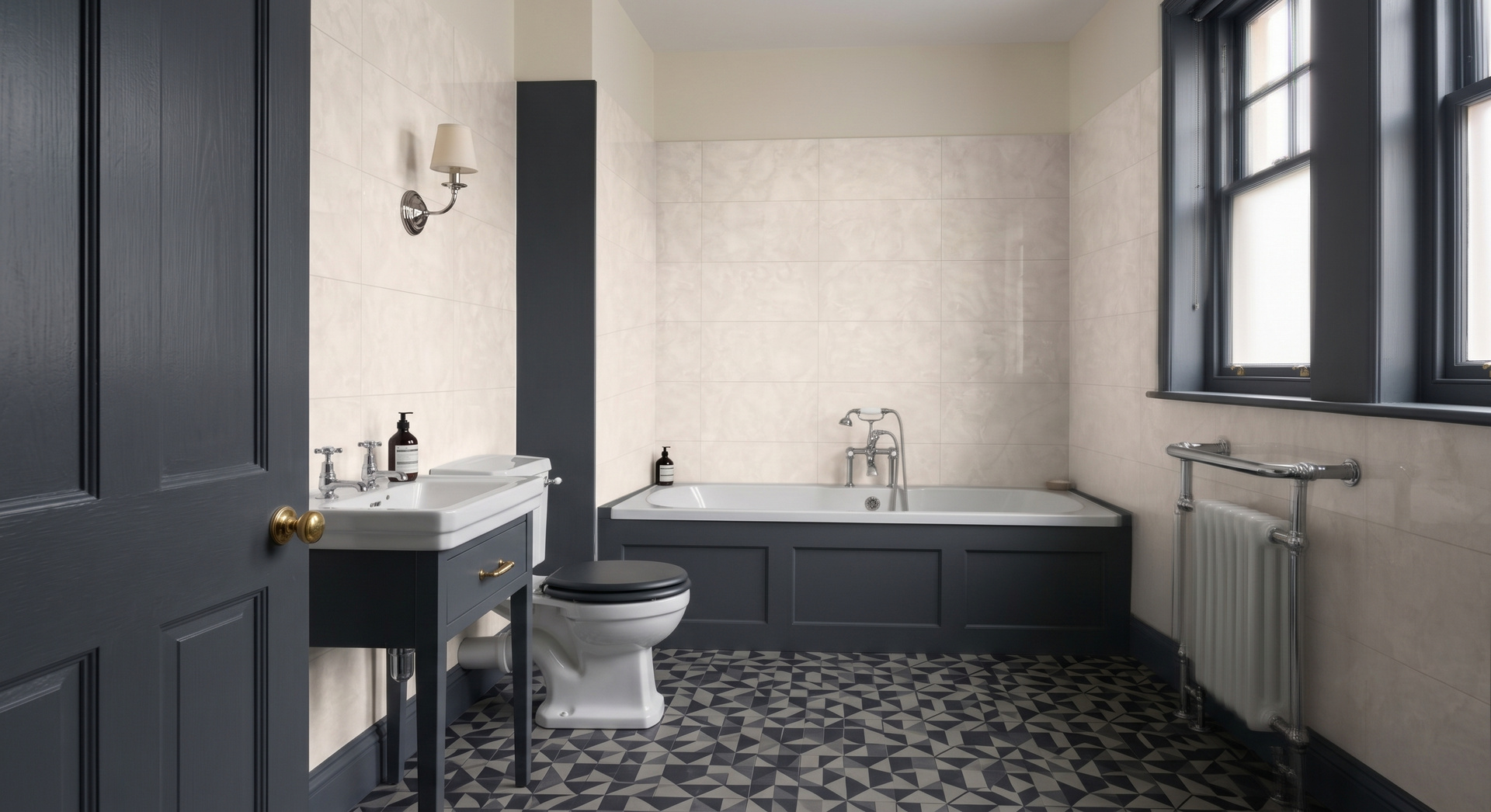 Wall Panels in Glasgow: Brightening a Dark Bathroom for Sophie
