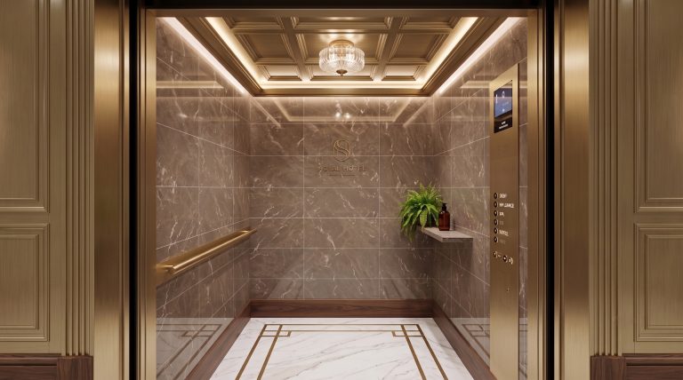 Wall Panels in London: Elevator Refurbishment for a Central London Hotel by Arthur Vance