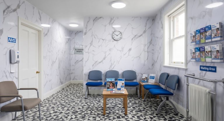 Wall Panels in Sheffield: A Bright, Hygienic Waiting Room Refresh by Dr. Simon Wright